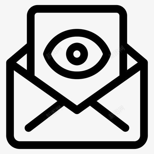 私人电子邮件电子邮件隐私眼睛图标svg_新图网 https://ixintu.com 电子邮件隐私 眼睛 私人电子邮件