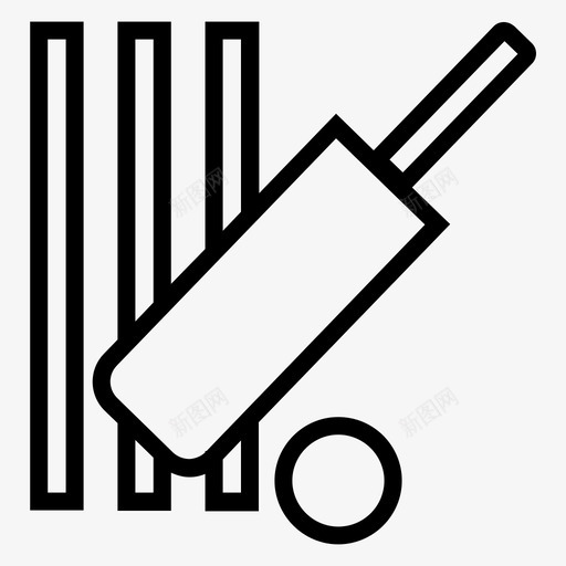 板球游戏爱好图标svg_新图网 https://ixintu.com 兴趣 板球 游戏 爱好 爱好和兴趣 运动