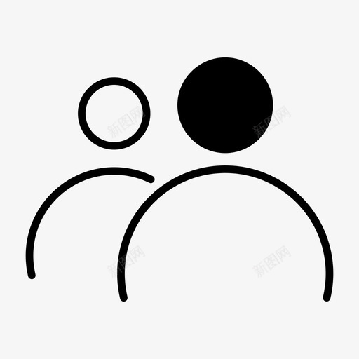 人观众团体图标svg_新图网 https://ixintu.com 一群人 人 团体 观众