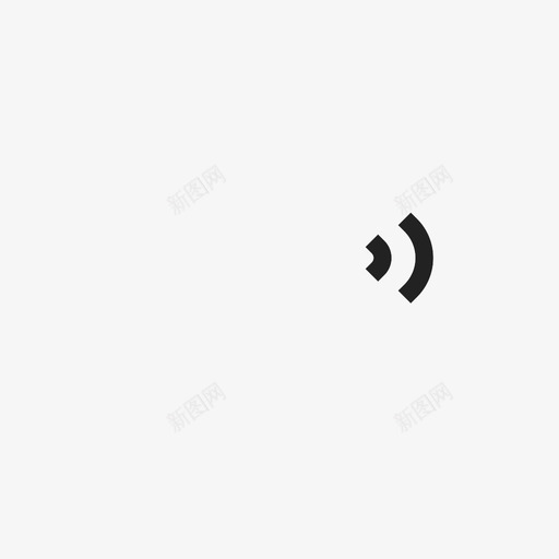 信用卡面非接触式图标svg_新图网 https://ixintu.com 信用卡面 非接触式