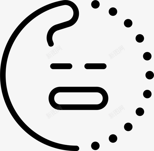 点笑脸表情符号脸图标svg_新图网 https://ixintu.com 点笑脸 累了 脸 表情符号 贴纸