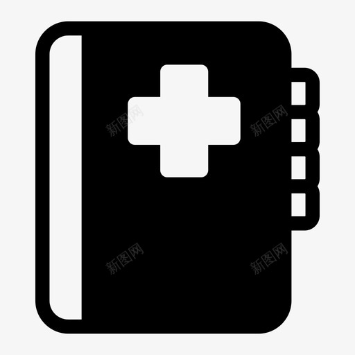 病历档案振荡图标svg_新图网 https://ixintu.com 振荡 档案 病历