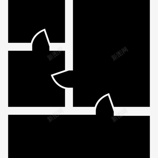平面图建筑平面图蓝图图标svg_新图网 https://ixintu.com 住宅平面图 平面图 建筑平面图 房地产 房屋平面图 蓝图