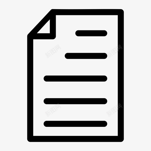 文件数据空文件图标svg_新图网 https://ixintu.com 数据 文件 空文件