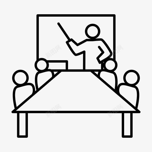 教师负责人用户图标svg_新图网 https://ixintu.com 学校 教师 用户 负责人