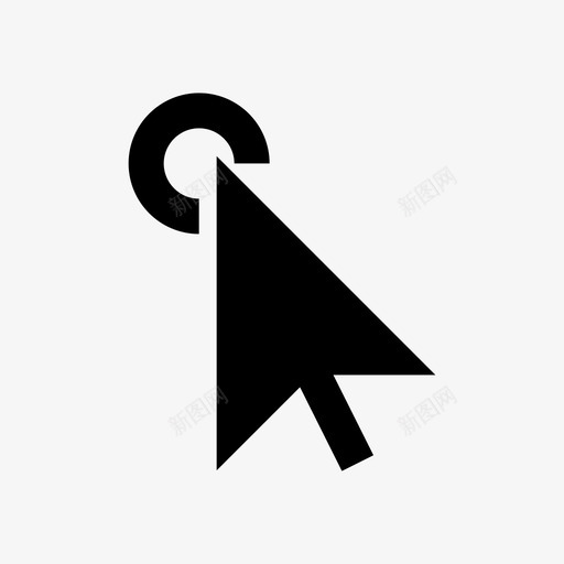单击光标界面元素webgrid图标svg_新图网 https://ixintu.com 光标 单击 界面元素webgrid