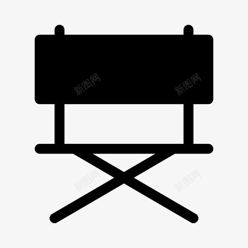导演席电影制作界面元素ios优化图标svg_新图网 https://ixintu.com 导演席 电影制作 界面元素ios优化