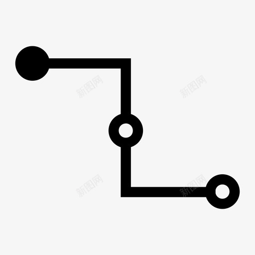网络连接点图标svg_新图网 https://ixintu.com 点 网络 连接
