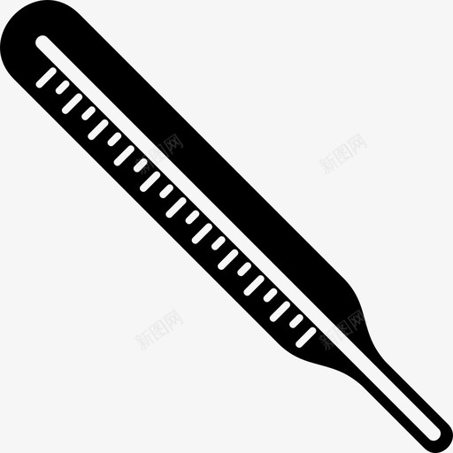 温度计数字温度计医用温度计图标svg_新图网 https://ixintu.com 医用温度计 数字温度计 温度 温度计