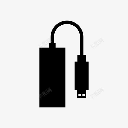 加密狗电缆数据图标svg_新图网 https://ixintu.com usb类型c 加密狗 数据 智能手机 电缆