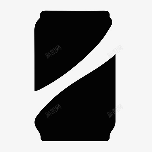 罐装啤酒饮料苏打水图标svg_新图网 https://ixintu.com 罐装啤酒饮料苏打水