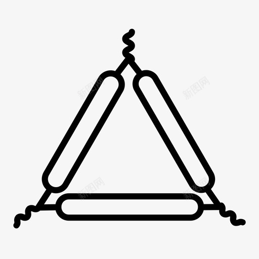 三角管化学设备图标svg_新图网 https://ixintu.com 三角管 化学 化学实验室 实验室 用品 设备