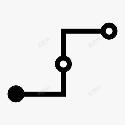 网络连接点图标svg_新图网 https://ixintu.com 点 网络 连接