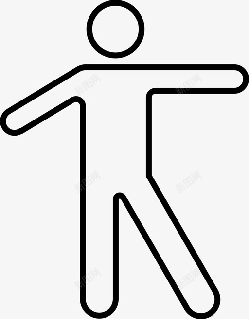 人物人体人物轮廓图标svg_新图网 https://ixintu.com 人体 人物 人物轮廓
