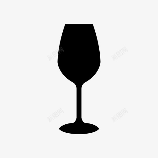 一杯葡萄酒酒吧饮料图标svg_新图网 https://ixintu.com 一杯葡萄酒 液体 酒吧 饮料