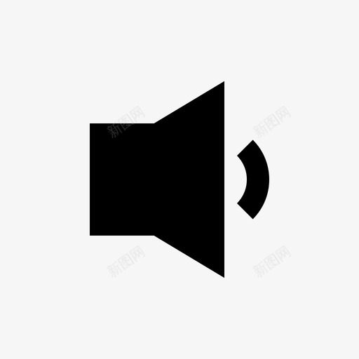 音量扬声器界面元素webgrid图标svg_新图网 https://ixintu.com 扬声器 界面元素webgrid 音量