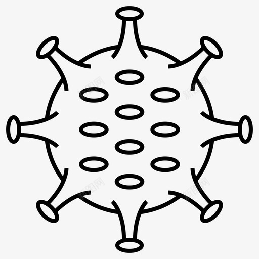 艾滋病毒细菌感染图标svg_新图网 https://ixintu.com 感染 病毒 细菌 艾滋病毒 药物