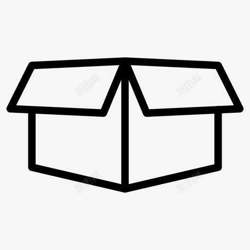 拆箱吊箱开箱图标svg_新图网 https://ixintu.com 吊箱 开箱 拆箱