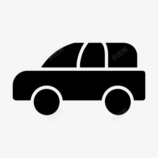 汽车家用汽车交通工具图标svg_新图网 https://ixintu.com 交通工具 家用汽车 汽车