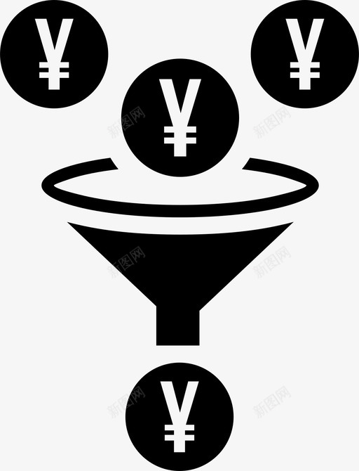 投资基金资金图标svg_新图网 https://ixintu.com 投资基金 资金