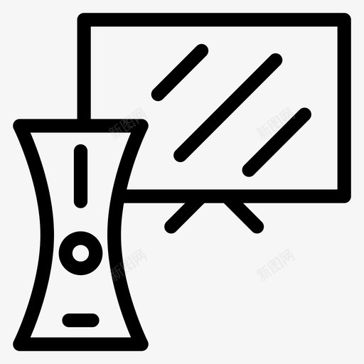 游戏电视电器电子图标svg_新图网 https://ixintu.com 厨房 家居 家用 家用电器 游戏电视 电器 电子