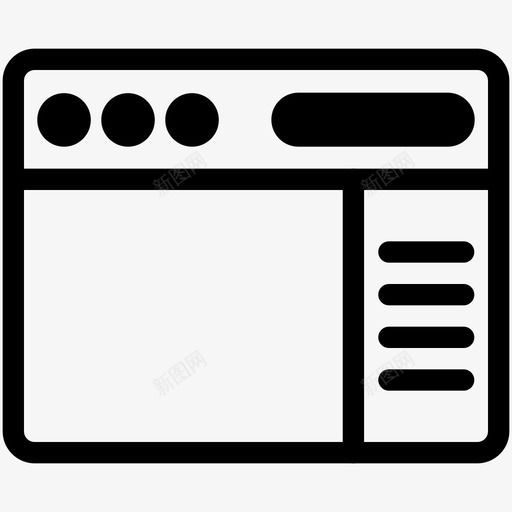 窗口浏览器复制图标svg_新图网 https://ixintu.com 复制 浏览器 点 窗口
