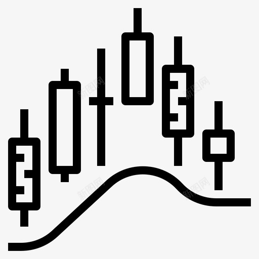 蜡烛棒图表投资图标svg_新图网 https://ixintu.com 图表 市场 投资 股票 蜡烛棒 资金管理