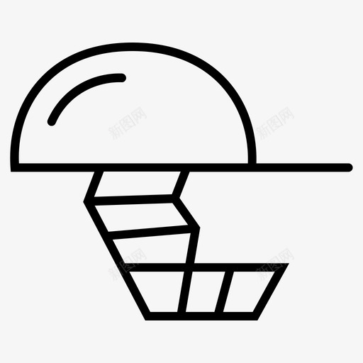 头盔击球手板球击球手图标svg_新图网 https://ixintu.com 体育2 击球手 头盔 守门员 板球击球手 板球头盔