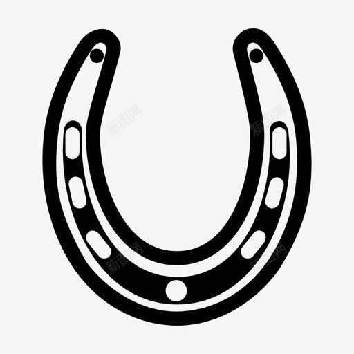 马蹄农场游戏图标svg_新图网 https://ixintu.com 农场 幸运马蹄 游戏 马蹄 骑马
