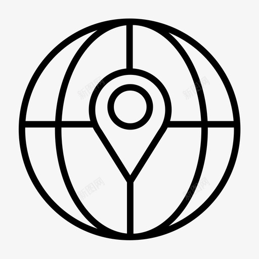地点地址项目管理图标svg_新图网 https://ixintu.com 地址 地点 项目管理