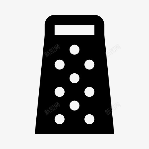 炉排厨房厨房用具图标svg_新图网 https://ixintu.com 厨房 厨房用具 实心 家用2 工具 炉排