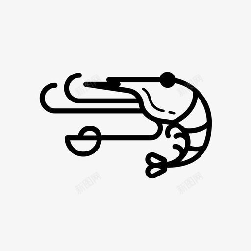 虾鸡尾酒龙虾图标svg_新图网 https://ixintu.com 海鲜 海鲜1 虾 鸡尾酒 龙虾