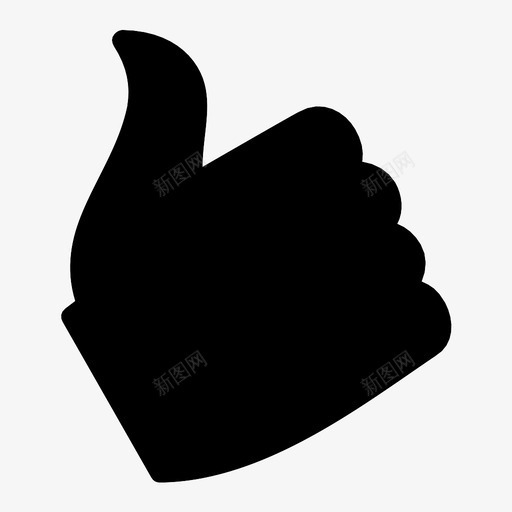 肚子手指手势图标svg_新图网 https://ixintu.com 像 好吗 手势 手指 肚子
