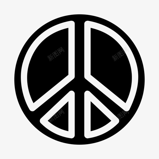 和平团结和谐图标svg_新图网 https://ixintu.com 和平 和平的标志 和平的象征 和谐 团结 没有战争