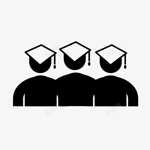 学生教育毕业图标svg_新图网 https://ixintu.com 学生 学生小组 教育 毕业 砂浆板