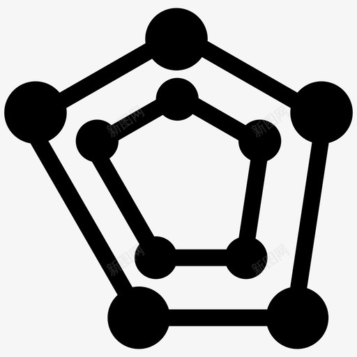 蜘蛛图玫瑰统计图标svg_新图网 https://ixintu.com 图表填充 玫瑰 统计 蜘蛛图
