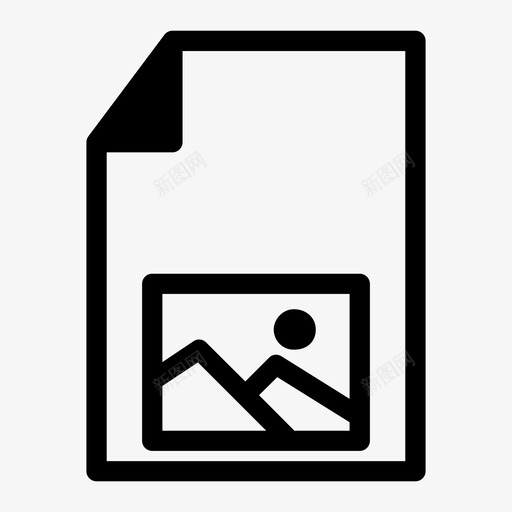 图像文件更改文档图标svg_新图网 https://ixintu.com 图像文件 图片 文档 更改