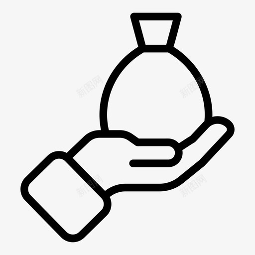 货币金融投资图标svg_新图网 https://ixintu.com 投资 支付 货币 货币pt2 金融