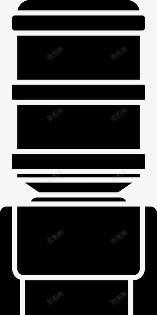 饮水机冷却器办公室图标svg_新图网 https://ixintu.com 冷却器 办公室 饮水机