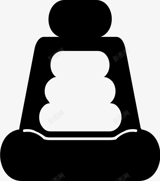 汽车座椅图标svg_新图网 https://ixintu.com 汽车座椅