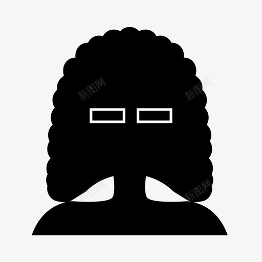莎拉女孩眼镜图标svg_新图网 https://ixintu.com 人 侧面 女人 女孩 眼镜 莎拉