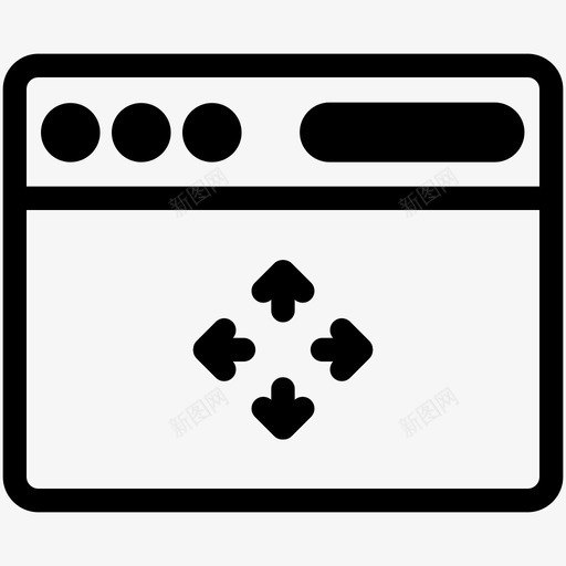 windows全屏关闭退出图标svg_新图网 https://ixintu.com windows全屏 关闭 最小化 退出