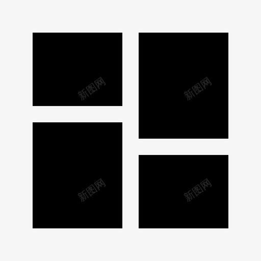 砌体网格组合界面元素webgrid图标svg_新图网 https://ixintu.com 界面元素webgrid 砌体网格 组合