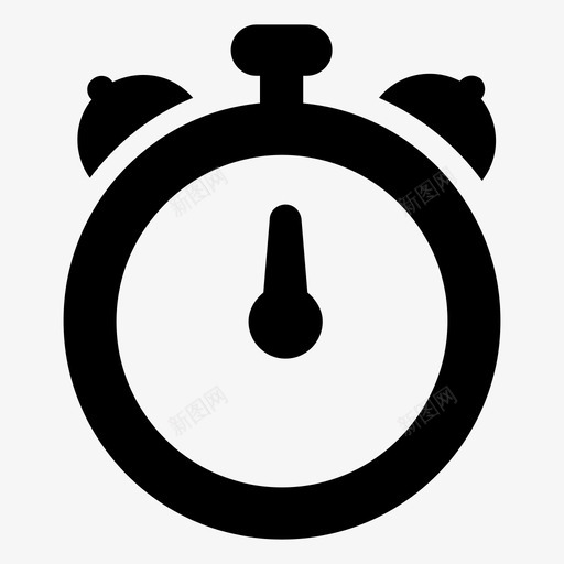 秒表时钟倒计时图标svg_新图网 https://ixintu.com 业务管理 倒计时 截止日期 时钟 时间 秒表 计时器
