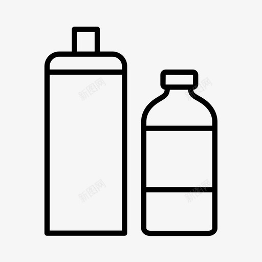 美发产品理发师美容图标svg_新图网 https://ixintu.com 化妆品 沙龙 理发师 美发产品 美发师 美容