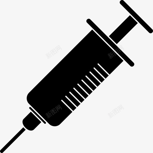注射器注射剂医疗图标svg_新图网 https://ixintu.com 医疗 注射剂 注射器 疫苗 药品