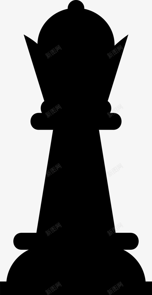 国际象棋皇后国际象棋运动图标svg_新图网 https://ixintu.com 国际象棋 国际象棋运动 皇后