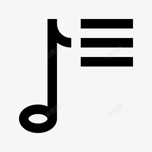 播放列表音乐界面元素webgrid图标svg_新图网 https://ixintu.com 播放列表 界面元素webgrid 音乐