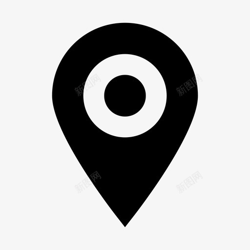 定位销地图标记svg_新图网 https://ixintu.com 地图 定位销 接口材料 标记