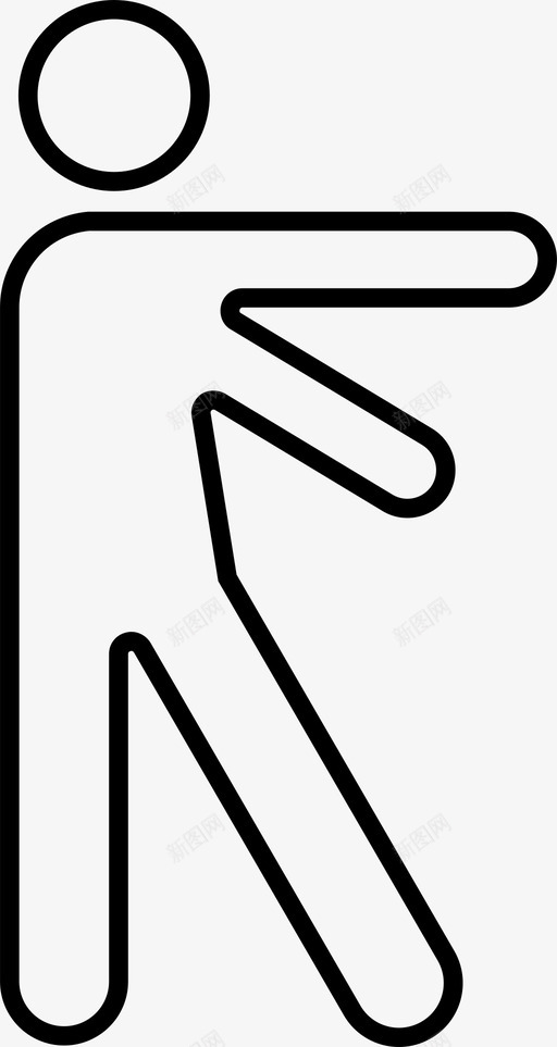 人物人体人物轮廓图标svg_新图网 https://ixintu.com 人体 人物 人物轮廓 人的轮廓图